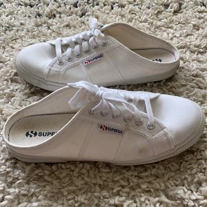 Superga slip-on backless sneakers